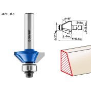 Фреза кромочная калевочная (фасочная) №9 ЗУБР Профессионал 28711-25.4, 25.4 x 8 мм