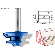 Фреза кромочная для углового сращивания ЗУБР Профессионал 28724-38.1, 38.1 x 14 мм