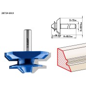 Фреза кромочная для углового сращивания ЗУБР Профессионал 28724-69.9, 69.9 x 30 мм