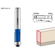 Фреза кромочная с нижним подшипником ЗУБР Профессионал 28727-9.5-13, 9.5 x 13 мм, хвостовик 8 мм