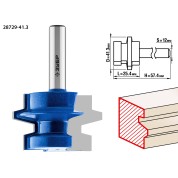 Фреза комбинированная универсальная ЗУБР Профессионал 28729-41.3, 41.3 x 25, 4 мм, хвостовик 8 мм