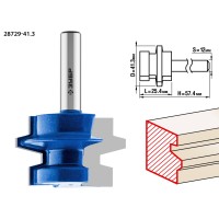 Фреза комбинированная универсальная ЗУБР Профессионал 28729-41.3, 41.3 x 25, 4 мм, хвостовик 8 мм