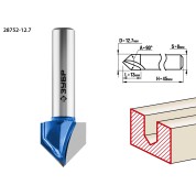 Фреза пазовая галтельная V-образная ЗУБР Профессионал 28752-12.7, 12.7 x 13 мм, угол 90&deg; мм