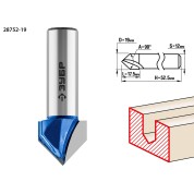 Фреза пазовая галтельная V-образная ЗУБР Профессионал 28752-19, 19 x 17.5 мм, угол 90&deg; мм