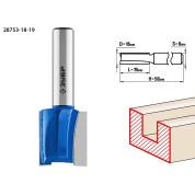 Фреза пазовая прямая ЗУБР Профессионал 28753-18-19, 18 x 19 мм, хвостовик 8 мм