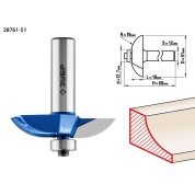 Фреза фигирейная №2 ЗУБР Профессионал 28761-51, 51 x 10 мм, радиус 19 мм