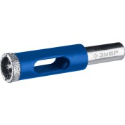 Алмазное трубчатое сверло ЗУБР Профессионал 29850-06, АГК, d 6 мм, Р60