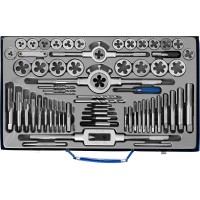 Набор метчиков и плашек ЗУБР Профессионал 28110-H65, 65 предметов, сталь Р6М5