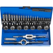 Набор метчиков и плашек ЗУБР Профессионал 28110-H32, 32 предмета, сталь Р6М5