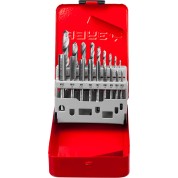 Набор резьбонарезной ЗУБР 28115-H18, 18 предм., метчики 9ХС, сверла Р6М5