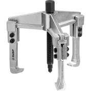 Раздвижной трехзахватный съемник ЗУБР Профессионал 43312-180-090, внешний d 30 - 130 мм, внутренний d 70 - 180 мм