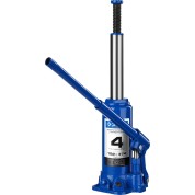 Бутылочный гидравлический домкрат в кейсе ЗУБР Профессионал 43060-4-K, 4 т, 192 - 374 мм