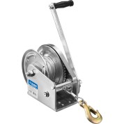 Ручная барабанная подъемная тросовая лебедка ЗУБР Профессионал 43117-0.9, 0.9 т, 8 м