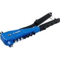 Комбинированный литой заклепочник в кейсе ЗУБР Профессионал 31196, К-М6, 2 вида заклёпок