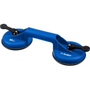 Стеклодомкрат на присоске ЗУБР Профессионал 3372-2, 80 кг, пластмассовый, двойной