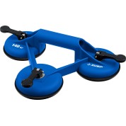 Стеклодомкрат на присоске ЗУБР Профессионал 3372-3, 140 кг, пластмассовый, тройной