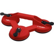 Стеклодомкрат на присоске ЗУБР 33724-3, 140 кг, пластмассовый, тройной