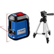 Лазерный нивелир ЗУБР Профессионал 34902-3, Крест 15, 15 м