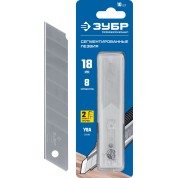 Сегментированные лезвия ЗУБР Профессионал 09710-18-10, 18 мм, 10 шт