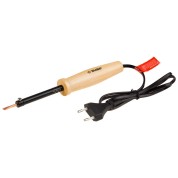 Электропаяльник с деревянной рукояткой ЗУБР 55405-40, 40 Вт, клин