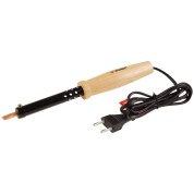 Электропаяльник с деревянной рукояткой ЗУБР 55405-80, 80 Вт, клин