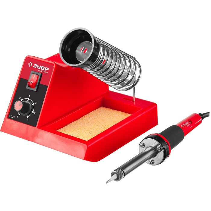 Паяльная станция ЗУБР 55332, ПС-50А, 48 Вт, 150 - 450&deg;C