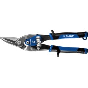 Левые ножницы по металлу ЗУБР Профессионал 23130-L, 250 мм