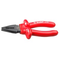 Диэлектрические комбинированные плоскогубцы ЗУБР 2214-1-18, Электрик, 180 мм