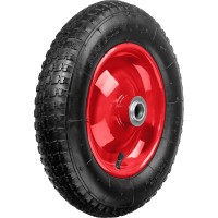 Пневматическое колесо ЗУБР 39955-2, КП-2, 3.25&Prime; х 360 мм, для тачек (арт. 39950 39952), стальной диск, подшипник - 25, 4 мм