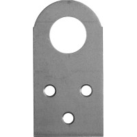 Прямая проушина для навесных замков ЗУБР 31038-75, ПР-2.0, 75 x 40 x 2 мм