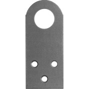 Прямая проушина для навесных замков ЗУБР 31038-90, ПР-2.0, 90 x 40 x 2 мм