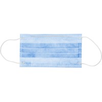 Трехслойная техническая защитная маска ЗУБР Профессионал 11107-H5, 5 шт, гипоаллергенная