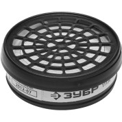 Фильтр противоаэрозольный для респиратора ЗУБР 11134, марка P3, с резьбовым соединением, 2 шт