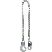 Одноплечный строп ЗУБР 11588, СЦ-1 карабины из оцинкованной стали, длина - 1.42м, выполнен из цепи