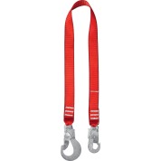 Одноплечный строп ЗУБР 11589, СЛ-1 карабины из оцинкованной стали, длина - 1.42м