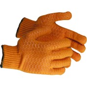 Перчатки противоскользящие ЗУБР 11278-XL, Трикотажные перчатки, HARD, L-XL, противоскользящее двустороннее перекрестное покрытие