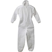 Защитный комбинезон из 3-х слойного материала: спанбонд ЗУБР 11605-52, р. 52-54, мелтблаун, спанбонд, 40гр/м2