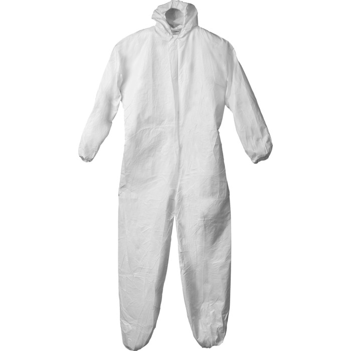 Микропористый материал 50гр/м2 ЗУБР Профессионал 11609-52, р. 52-54, защитный комбинезон из спанбонда
