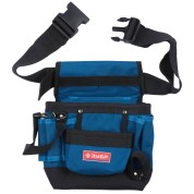 Поясная сумка для инструментов с 9 карманами и держателем для молотка ЗУБР 38632, нейлоновая