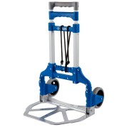 Складная хозяйств тележка ЗУБР Профессионал 38750-60, ТР-60, до 60кг, каркас и платформа из алюминия, платформа 39х28 см, колеса d13 см, вес 3.2кг