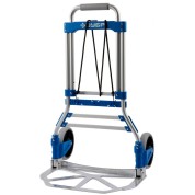 Складная хозяйств тележка ЗУБР Профессионал 38750-90, ТР-90, до 90кг, каркас и платформа из алюм, платформа 48.5х28.5см, колеса d13 см, вес 4.65кг