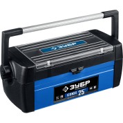 Металлический ящик для инструментов ЗУБР Профессионал 38151-25, СОЮЗ-25, 640 x 250 x 240 мм, (25&Prime;)