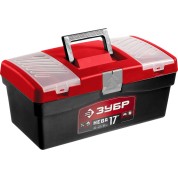 Пластиковый ящик для инструментов ЗУБР 38323-17, НЕВА-17, 420 х 220 х 180 мм, (17&Prime;)