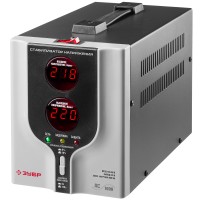 Автоматический стабилизатор напряжения ЗУБР Профессионал 59375-1, 1000ВА, 1 кВт