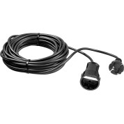 Удлинитель-шнур &Prime;ПВС 207-Ш&Prime;, 10 м, 2200 Вт, 1 гнездо, ПВС 2х0,75 мм2, ЗУБР