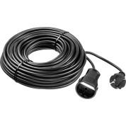 Силовой удлинитель-шнур ЗУБР 55023-30, ПВС-207-Ш, ПВС, 2 x 0.75 мм2, 30 м, 2200 Вт