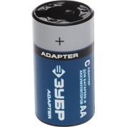 C - адаптер для батареек и аккумуляторов АА ЗУБР 59278-4C, AA-C х 4