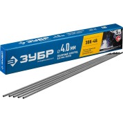 Электрод сварочный ЗУБР Профессионал 40035-4.0, Д 4.0 х 450 мм, 5 кг в коробке, ЗОК-46 рутил-целлюлозный