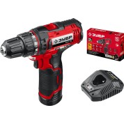 Дрель-шуруповерт ЗУБР ДШЛ-125-21, С1-12, 12 В, 30 Н&middot;м, 1 АКБ (2 А&middot;ч)