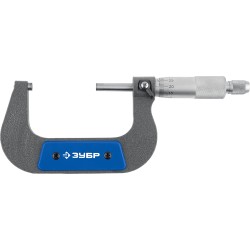 Гладкий механический микрометр ЗУБР Профессионал 34480-75, МК 75, 50 - 75 мм